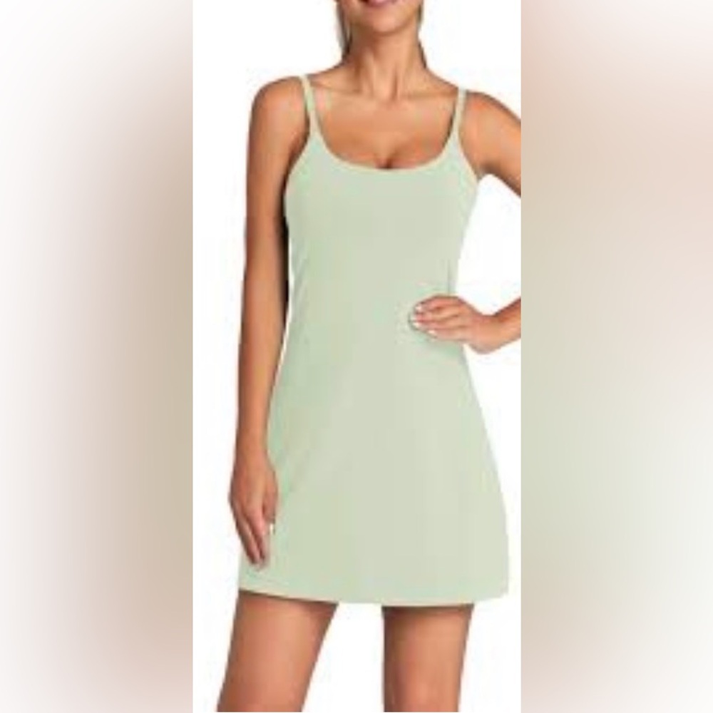 Abercrombie & Fitch Sage Sleeveless dress with shorts
